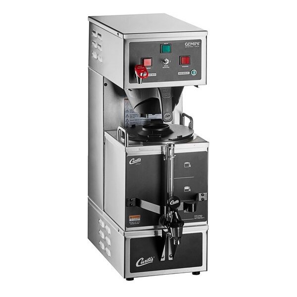 Curtis GEM-120A-10 - Gemini Stainless Analog Satellite Brewer