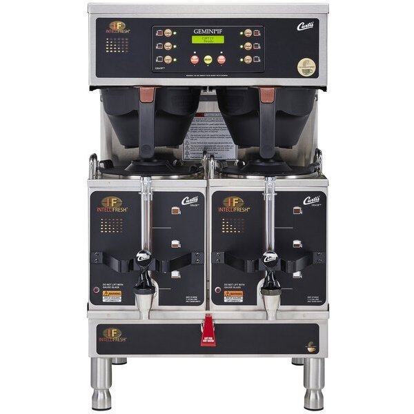 Curtis GEMTIF10A2000 - G3 Gemini Twin 1.5 Gal Brewer 220V