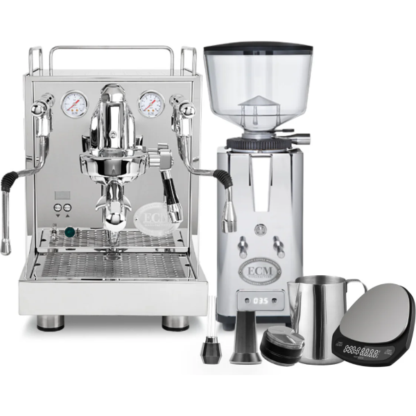 ECM Mechanika Max & S-Automatik 64 - Burr Grinder Bundle