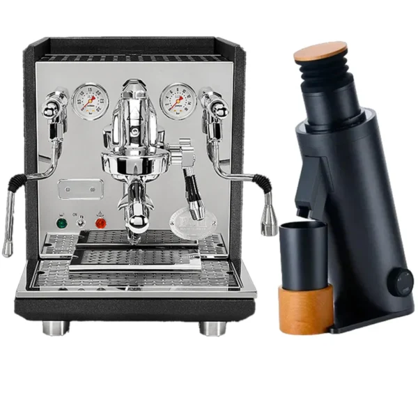ECM Synchronika Anthracite & DF64 V - Grinder Bundle