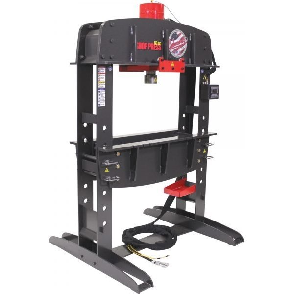 Edwards HAT8050 60-Ton Basic Shop Press - w/ PLC