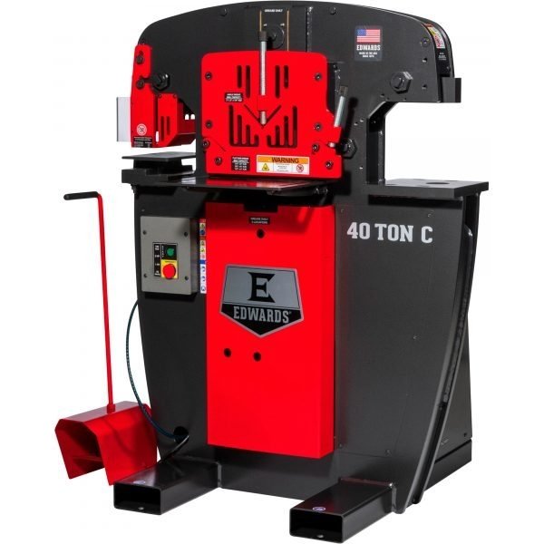 Edwards IW40C-1P120 40-Ton C Ironworker - 1PH 120V