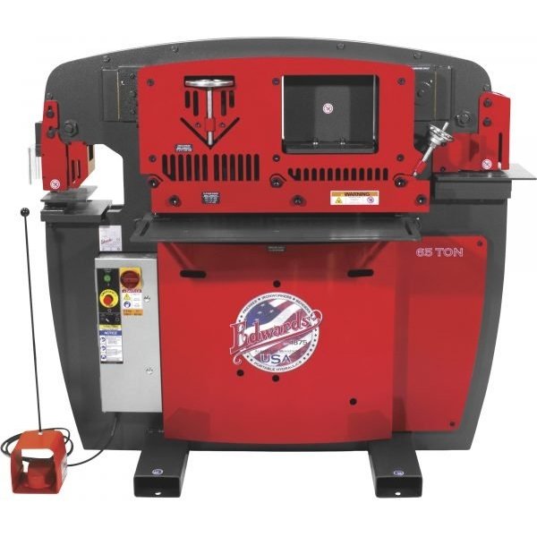 Edwards IW65-3P230 JAWS 65 Ton Ironworker - 3PH 230V