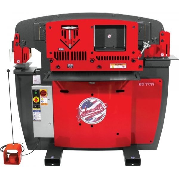 Edwards IW65-3P460 JAWS 65 Ton Ironworker - 3PH 460V