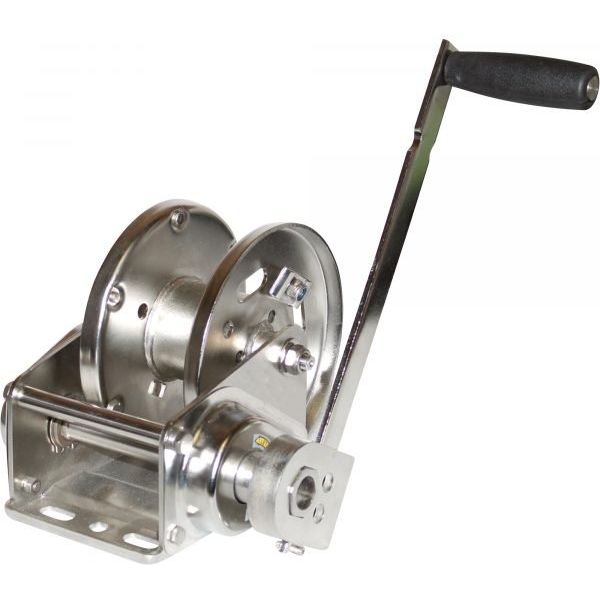 Endurance Marine EABW2500SS 2500 Lb. Single Speed Stainless Steel Hand Winch w/ Auto Brake