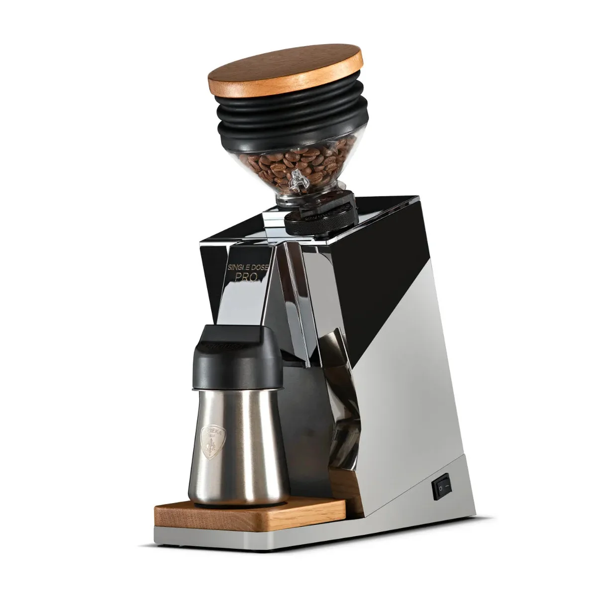 Eureka Oro Mignon Single Dose Pro - Grinder Chrome 1 Eureka Oro Mignon Single Dose Pro - Grinder Chrome
