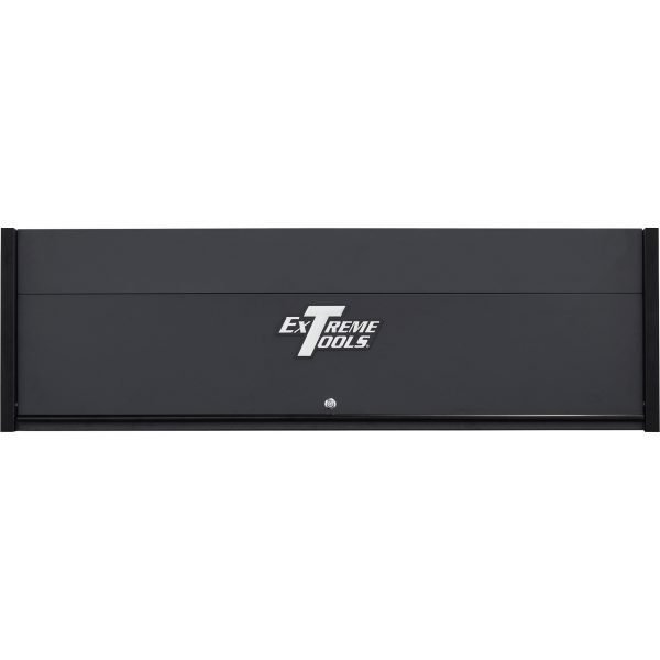 Extreme Tools RX722501HCMBBK 72" Power Workstation Hutch, 25"D, Matte Black