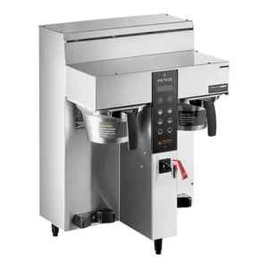 Fetco CBS-1232 Plus - Twin Automatic Brewer Metal Basket