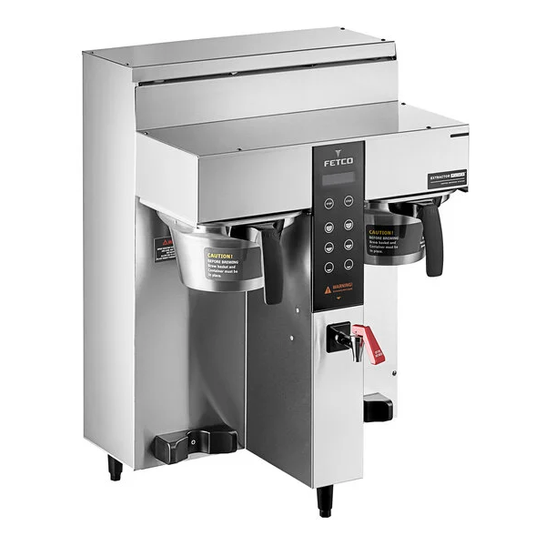 Fetco CBS-1232 Plus - Twin Automatic Brewer Metal Basket