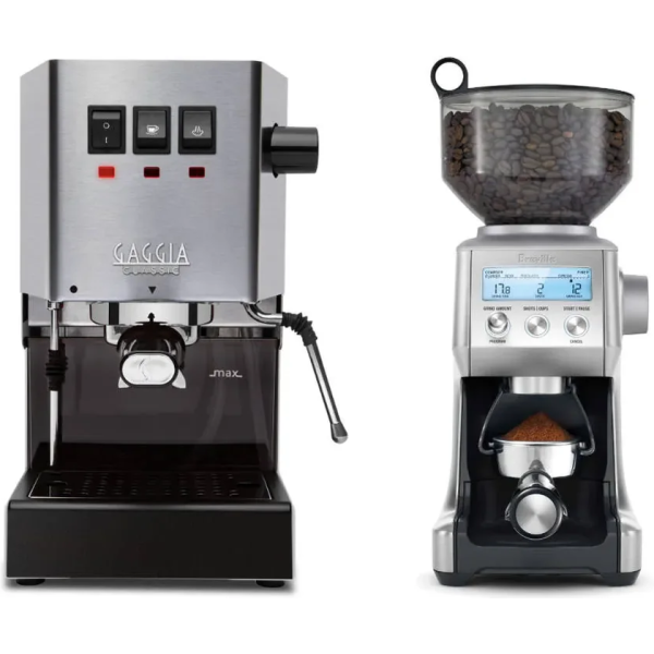 Gaggia Classic E24 & Breville Smart Grinder Pro - Bundle SS