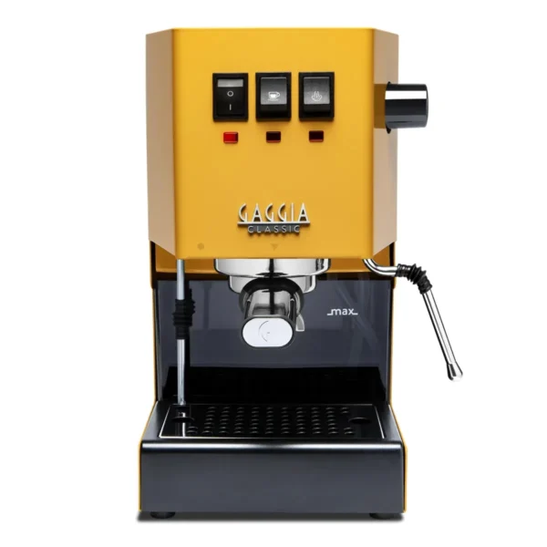 Gaggia Classic E24 Espresso Machine - Sunshine Yellow