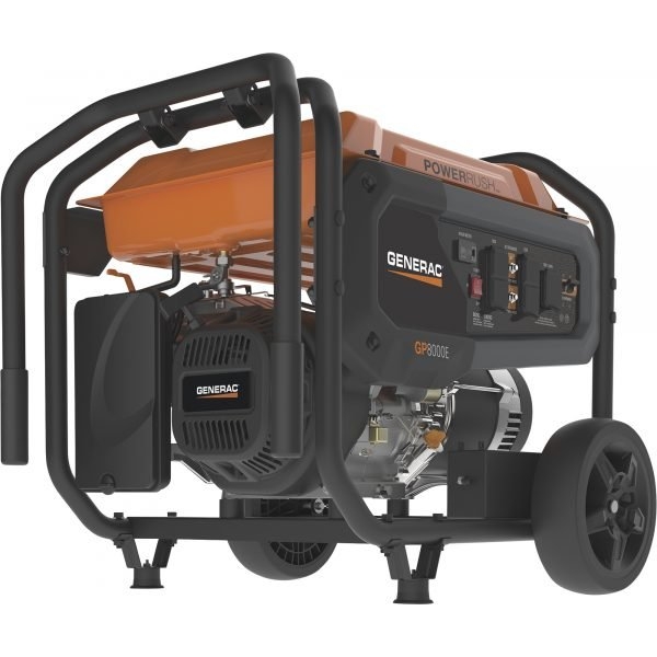 Generac 7676 Generator Portable 8000W Electric Start CARB Compliant