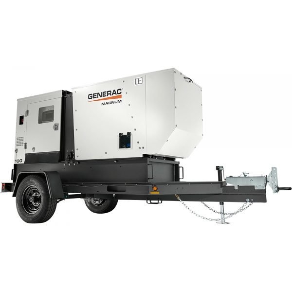 Generac MDG100DF4-STD Mobile Diesel Generator 100kW 3-Phase Heavy Duty