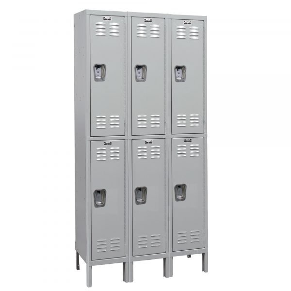 Hallowell U3228-6HV-A-HG Heavy-Duty Ventilated Locker, Six Tier (78"H x 36"W, Dark Gray, Add-On) 1 Hallowell U3228-6HV-A-HG Heavy-Duty Ventilated Locker, Six Tier (78"H x 36"W, Dark Gray, Add-On)