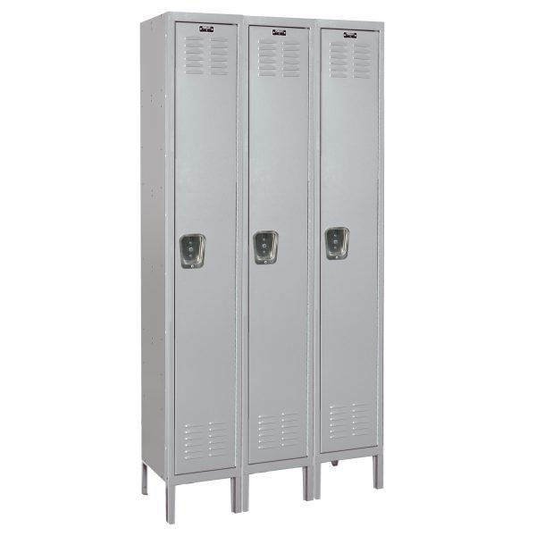 Hallowell U3258-6HDV-PT Heavy-Duty Ventilated Locker, Six Tier (78"H x 36"W, Tan, Starter) 1 Hallowell U3258-6HDV-PT Heavy-Duty Ventilated Locker, Six Tier (78"H x 36"W, Tan, Starter)