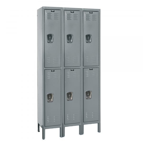 Hallowell U3288-2A-HG Premium Steel Locker, Double Tier (78"H x 36"W, Dark Gray, Add-On) 1 Hallowell U3288-2A-HG Premium Steel Locker, Double Tier (78"H x 36"W, Dark Gray, Add-On)