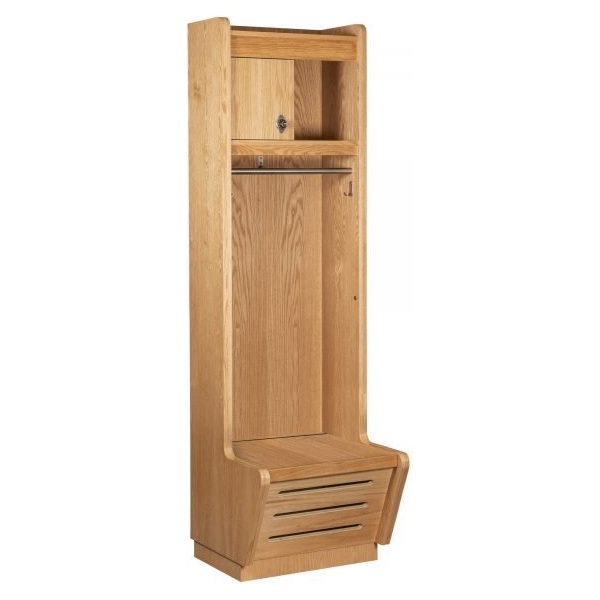 Hallowell U3288-6HDV-PT Heavy-Duty Ventilated Locker, Six Tier (78"H x 36"W, Tan, Starter)