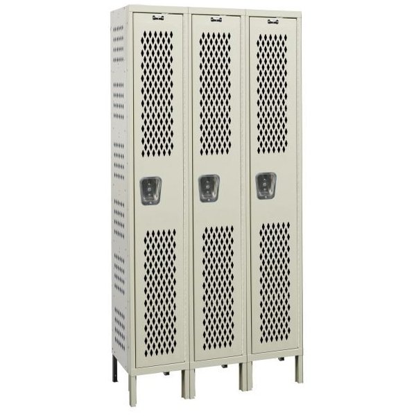 Hallowell URB3228-6A-MB ReadyBuilt Locker, Six Tier (78"H x 36"W, Blue, Add-On)