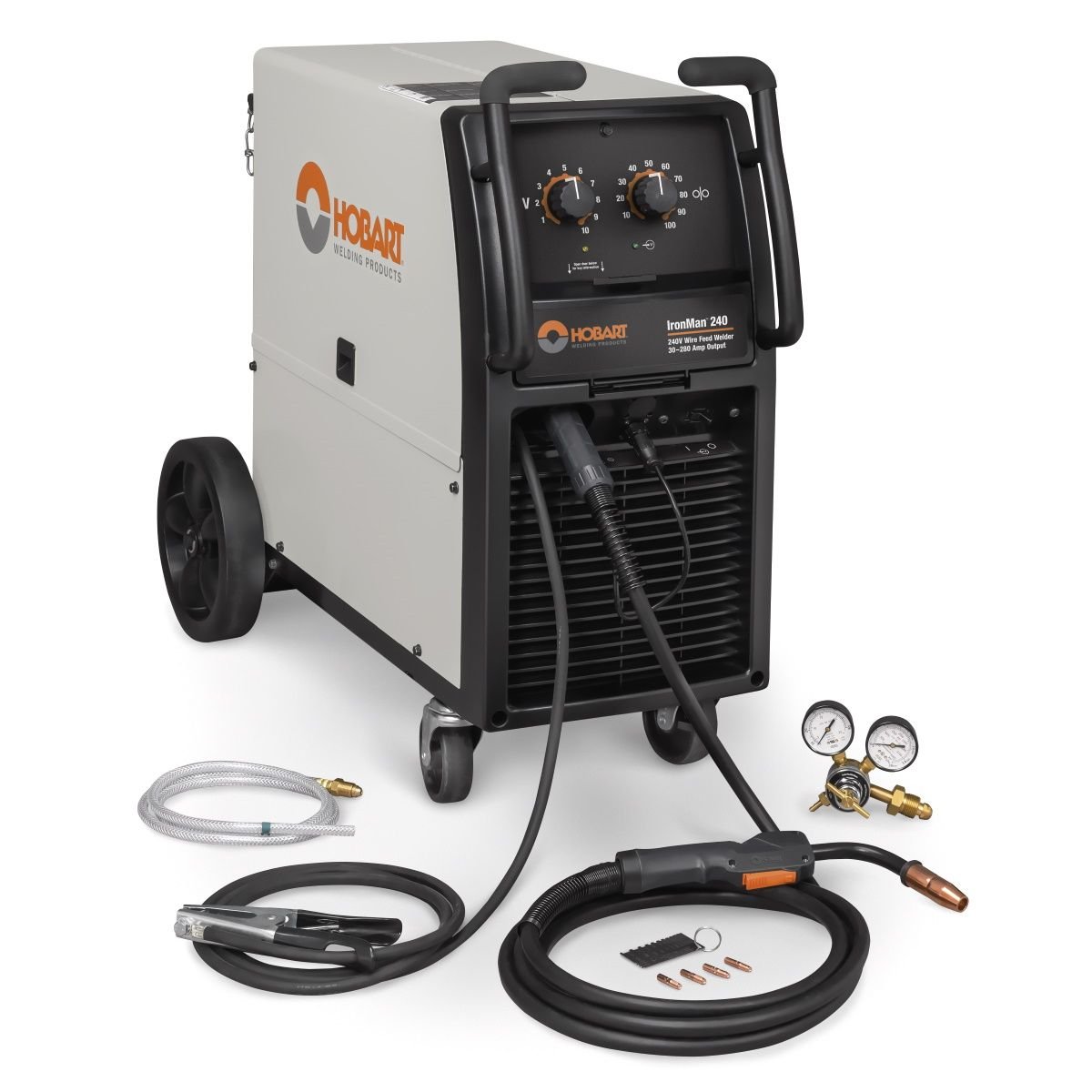 Hobart Ironman 240 240 Amp Industrial MIG Wire Welder 1 Hobart Ironman 240 240 Amp Industrial MIG Wire Welder