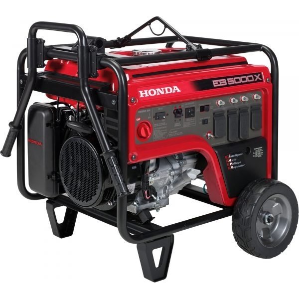 Honda EB5000XK3AN iAVR Portable Generator 5,000 Peak/4,500 Rated Watts Commercial Grade