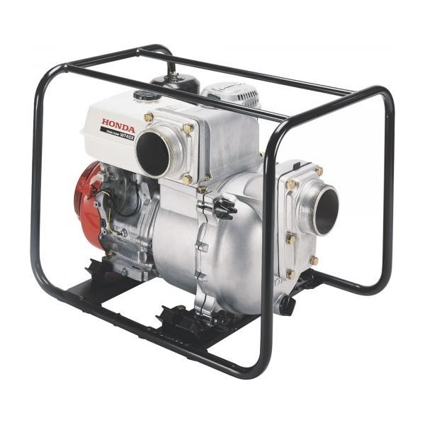 Honda WT40XK3A Self-Priming Full Trash Pump (25380 GPH, 4in, GX390 Engine, 1-1/16in Solids)