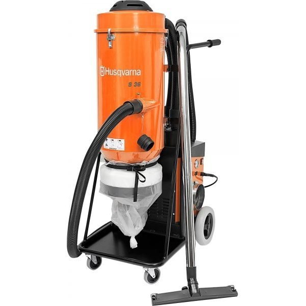 Husqvarna S36 HEPA Dust Extractor - 353 CFM, Propane Engine