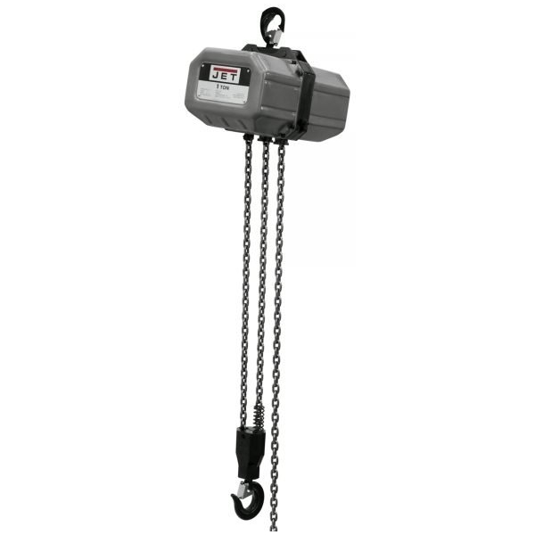JET 1SS-3C-40 2000lb Electric Chain Hoist, 40ft Lift, 3PH
