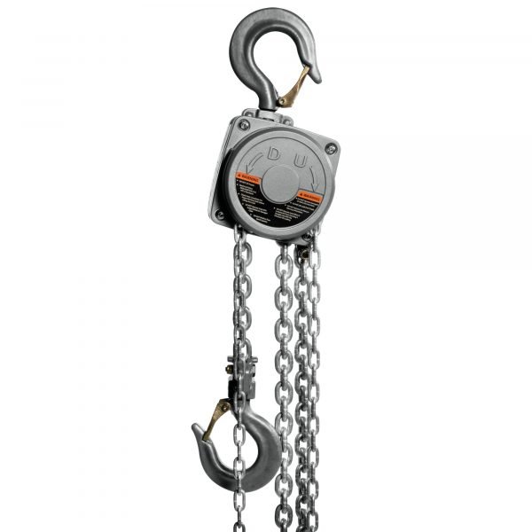 JET AL100-100-70 2000lb Aluminum Manual Hoist, 70ft Lift 1 JET AL100-100-70 2000lb Aluminum Manual Hoist, 70ft Lift
