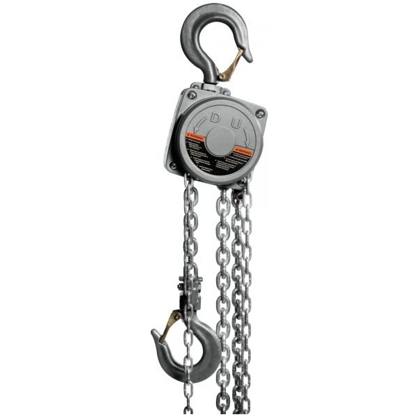 JET AL100-100-90 2000lb Aluminum Manual Hoist, 90ft Lift