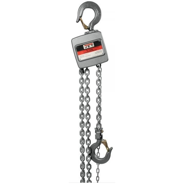 JET AL100-150-40 3000lb Aluminum Manual Hoist, 40ft Lift