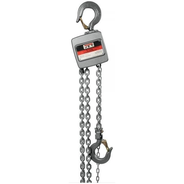 JET AL100-300-100 6000lb Aluminum Manual Hoist, 100ft Lift