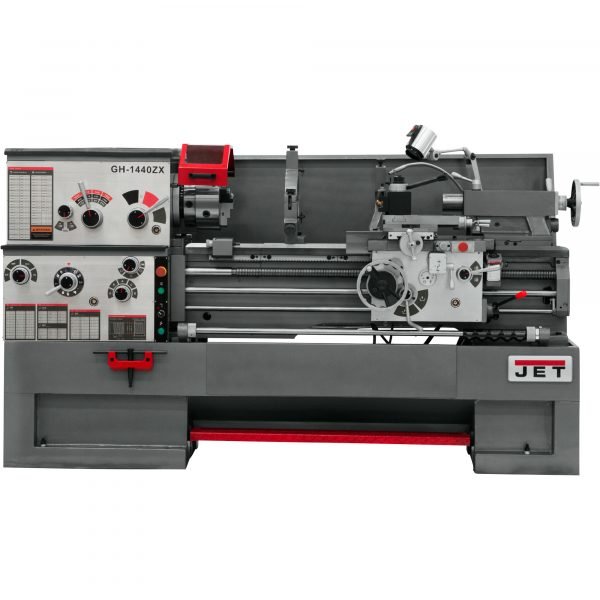 JET GH-1440ZX ZX Lathe - 14x40in, Acu-Rite 200S DRO 1 JET GH-1440ZX ZX Lathe - 14x40in, Acu-Rite 200S DRO