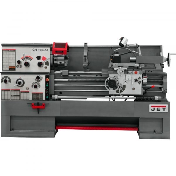 JET GH-1640ZX ZX Lathe - 16x40in, Acu-Rite 200S DRO 1 JET GH-1640ZX ZX Lathe - 16x40in, Acu-Rite 200S DRO