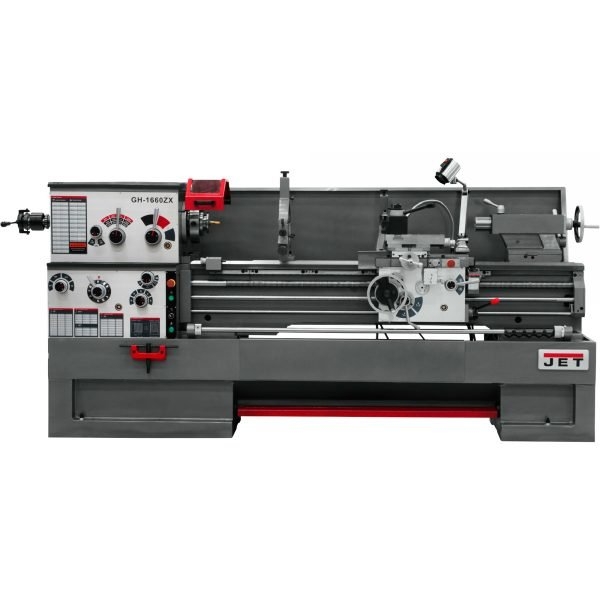 JET GH-1660ZX ZX Lathe - 16x60in, Taper, Collet Closer