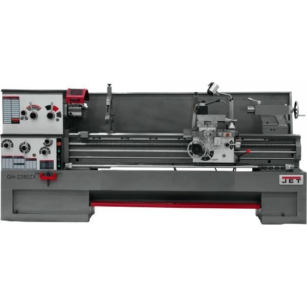 JET GH-2280ZX ZX Lathe - 22x80in, Acu-Rite 203 DRO