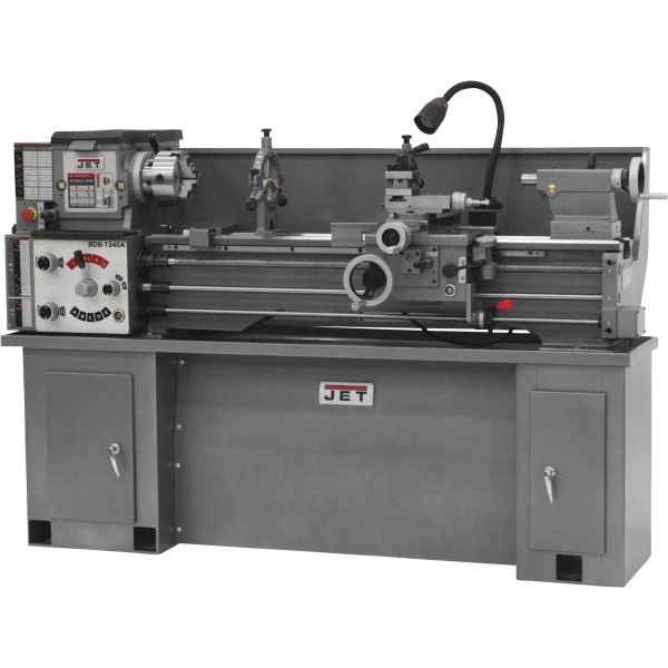 JET GHB-1340 Geared Head Metal Lathe w/ Stand - 13in x 40in