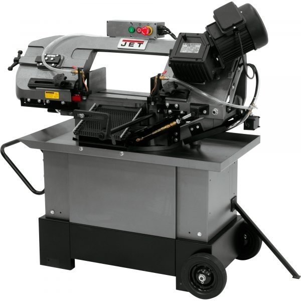 JET HVBS-710SG Horizontal/Vertical Mitering Bandsaw - 7x10in