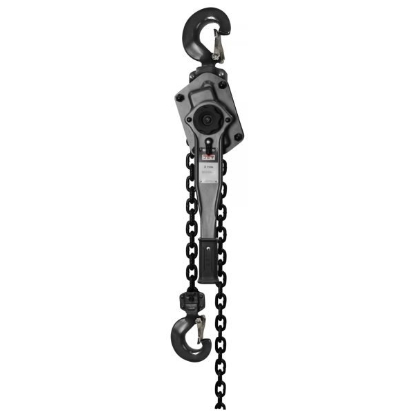 JET JLP-A Manual Lever Hoist, 3-Ton, 40 ft. Lift w/ Swivel Hooks