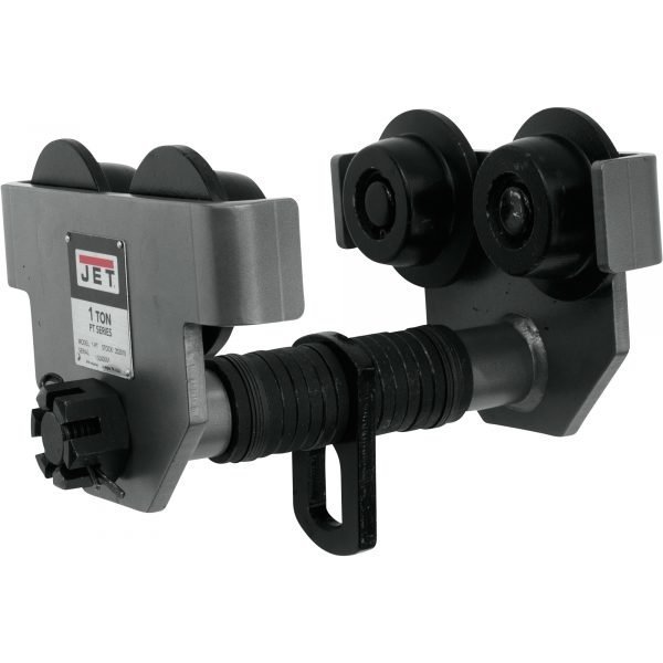 JET PT Series Manual Trolley, 10-Ton, Fits 4-3/4" to 8" Beams