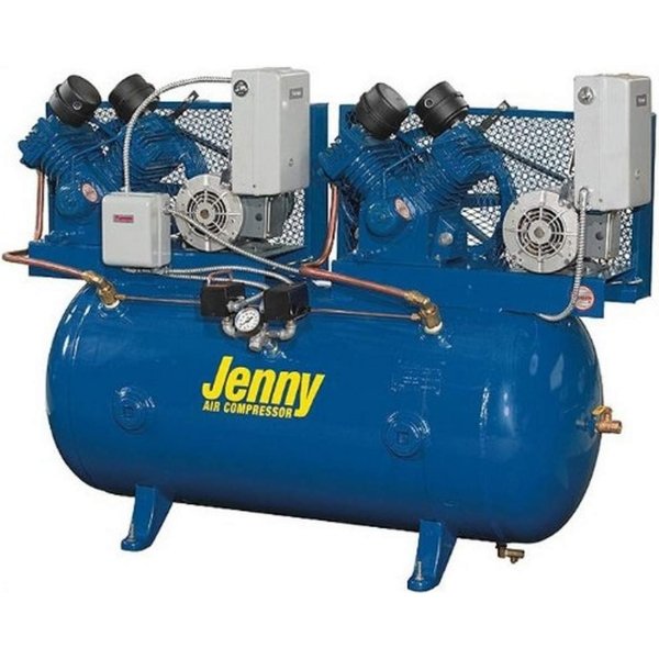 Jenny 2(W5B)-120 Air Compressor - 10HP 120Gal