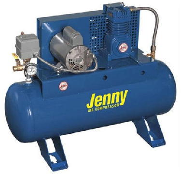 Jenny F34A-17 Air Compressor - 0.75HP 17Gal 1 Jenny F34A-17 Air Compressor - 0.75HP 17Gal