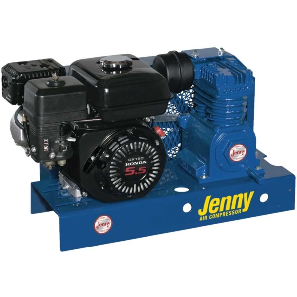 Jenny K5HGA-B Air Compressor - 5.5HP Base Mount