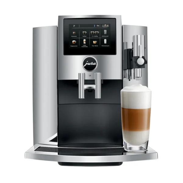 Jura S8 Chrome - Super Automatic Coffee & Espresso Machine