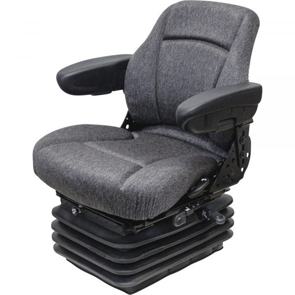 K&M Uni Pro 7915 KM 1003 Deluxe Seat & Suspension 12 Volt Compressor Fabric 1 K&M Uni Pro 7915 KM 1003 Deluxe Seat & Suspension 12 Volt Compressor Fabric
