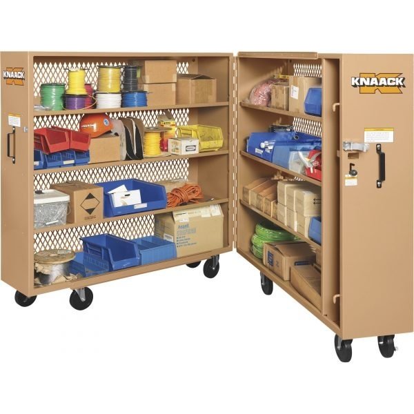 KNAACK 100 Jobmaster Folding Rolling Cabinet 60.9 Cu. Ft.