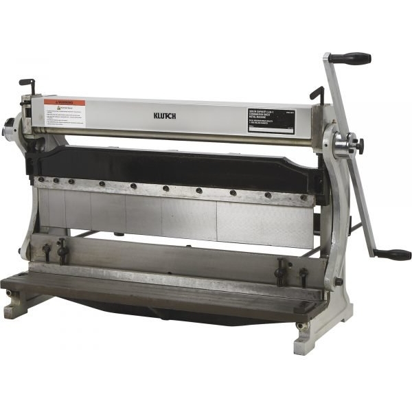 Klutch 3-In-1 Combination Sheet Metal Machine (30in. W)