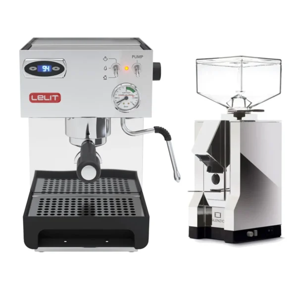 Lelit Anna 2 PID & Eureka Mignon Silenzio - Chrome Bundle