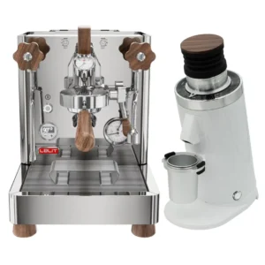 Lelit Bianca 3 & DF64 Gen 2 - Grinder Bundle White