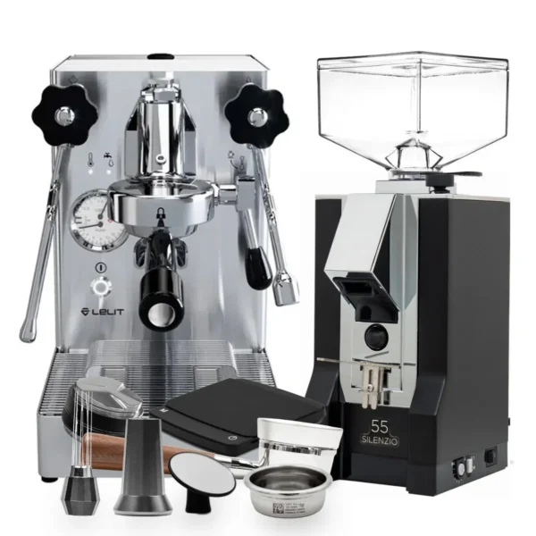 Lelit Mara X & Eureka Mignon Silenzio - Grinder Bundle