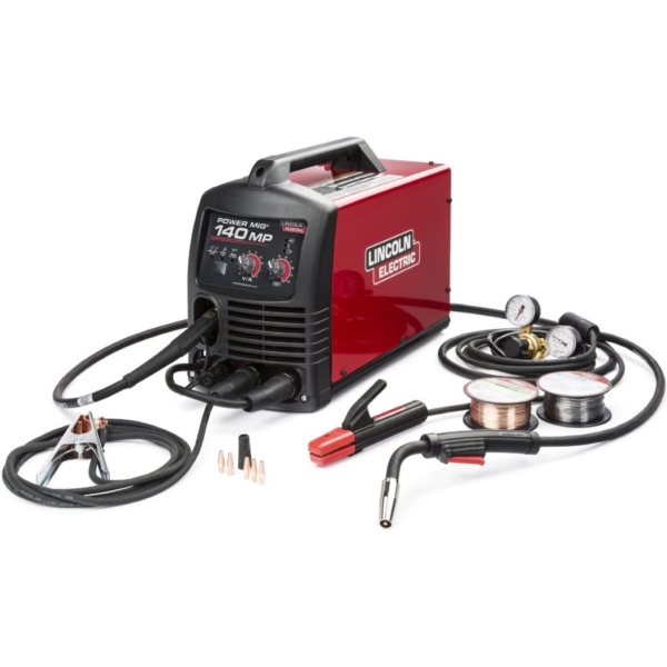 Lincoln K4498-1 Power MIG 140 MP Multi-Process Welder (MIG/Stick/TIG)